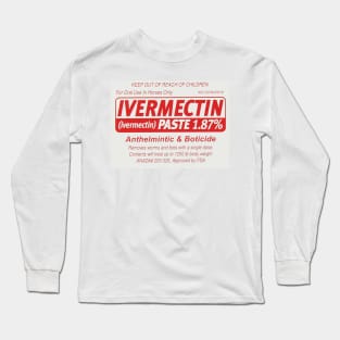 IVERMECTIN Anthelmintic & Boticide Long Sleeve T-Shirt